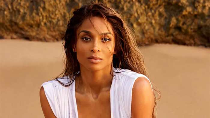 Ciara was photographed by Ben Watts in Barbados.